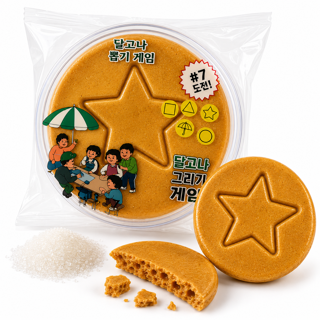 Korean Dalgona Candy