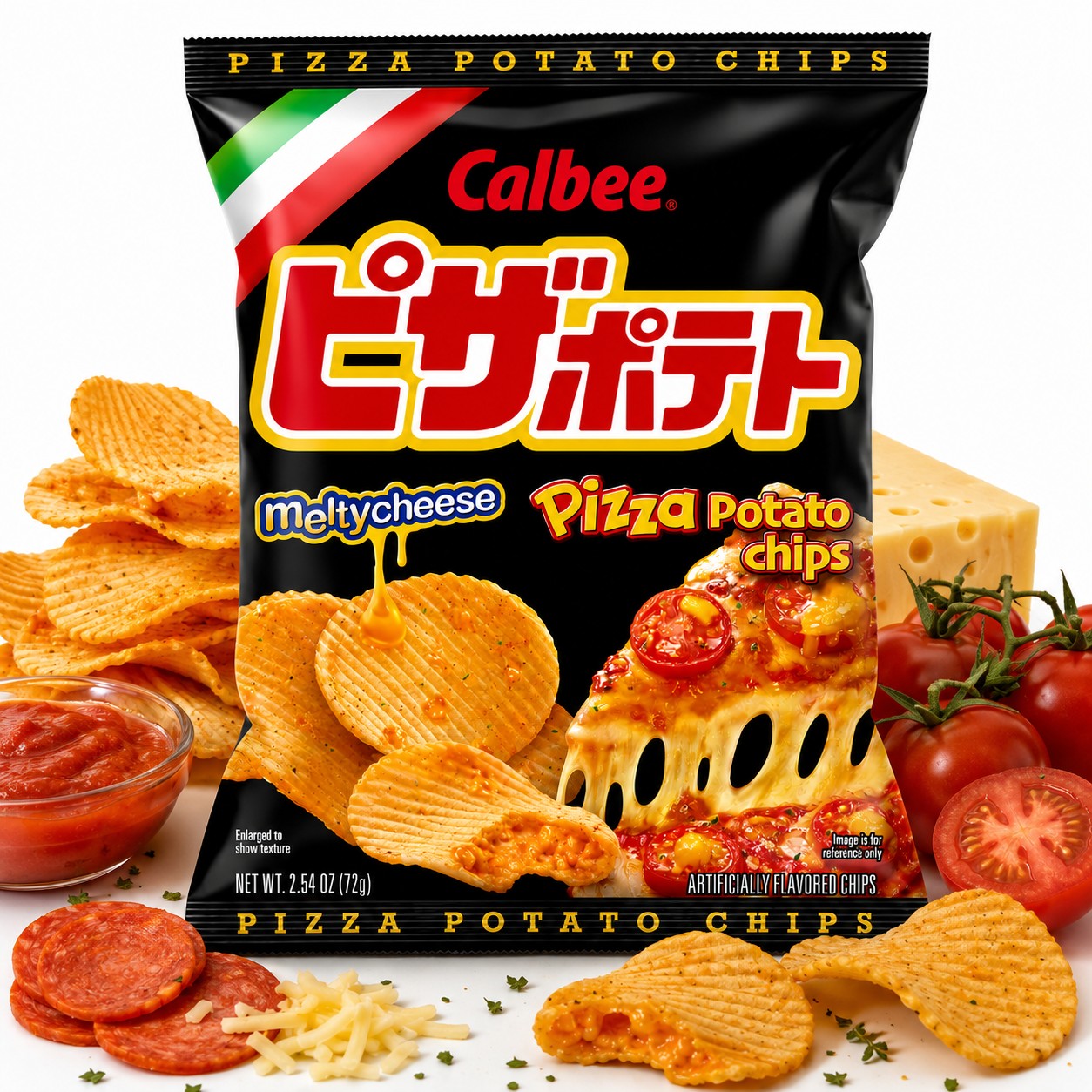 Calbee Pizza Potato Chips